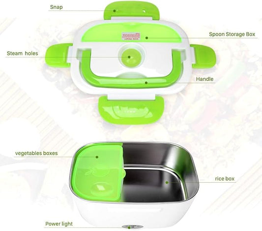 Boîte à Déjeuner Électrique en Acier Inoxydable