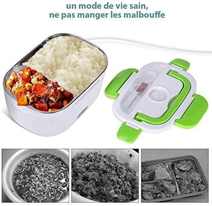 Boîte à Déjeuner Électrique en Acier Inoxydable