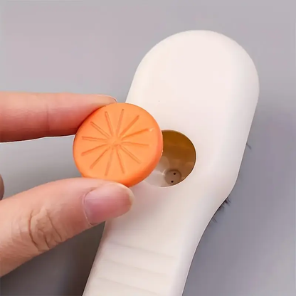 brosse à chaussures avec réservoir, brosse à chaussures multifonction